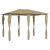  Κιόσκι με Καλύμματα Στύλων Taupe 3 x 4 x 2,6 μ. 160 γρ./μ² V-313612