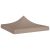  Κάλυμμα Τέντας Εκδηλώσεων Taupe 3 x 3 μ. 270 γρ/μ² V-315321