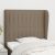  Κεφαλάρι με Πτερύγια Taupe 93 x 23 x 118/128 εκ. Υφασμάτινο V-3118180