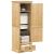  Ντουλάπα Corona 55x50x170 εκ. από Μασίφ Ξύλο Πεύκου V-4002766