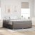  Σκελετός Κρεβατιού με στρώμα Taupe 180 x 200 cm ύφασμα V-3398422