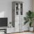  Highboard με ράφι FLORIN Σκυρόδεμα Γκρι 60 x 35 x 182 εκ. V-3397917