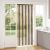  Κουρτίνα εντόμων Chenille Σκούρο καφέ και μπεζ 90 x 220 cm V-42034432