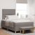  Κρεβάτι με ελατήρια με κεφαλάρι Taupe 190 x 120 εκατοστά ύφασμα V-3344363